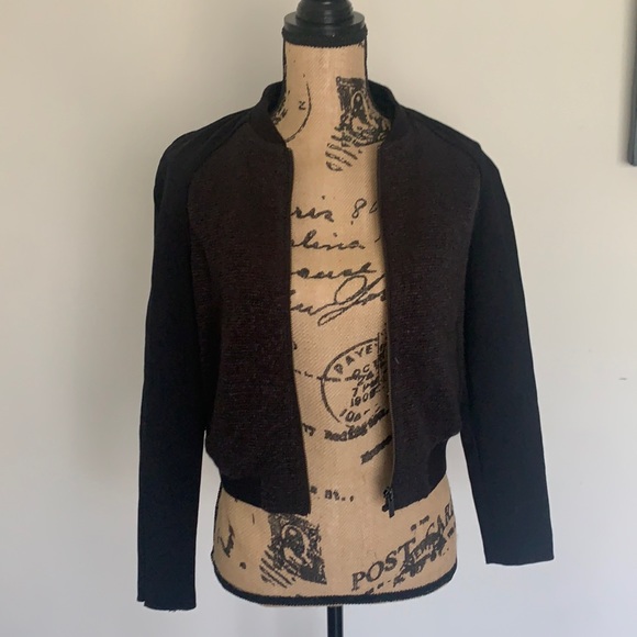 Banana Republic tweed bomber jacket - Picture 5 of 8